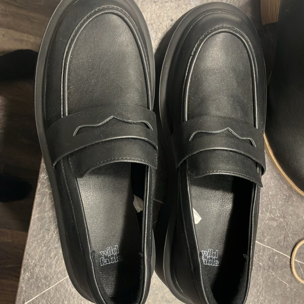 Platform loafers